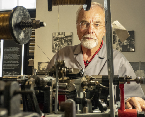 Kettenmacher_Harald Spies_Schmuckmuseum Pforzheim Kettenmacher_Harald Spies_Schmuckmuseum Pforzheim